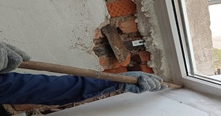 Демонтаж оконных откосов по выгодной цене от 523 руб. в Ноябрьске - Сварной-Нбс